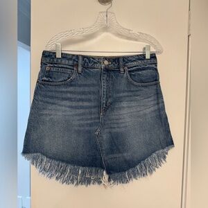 Free People Bailey Denim Miniskirt